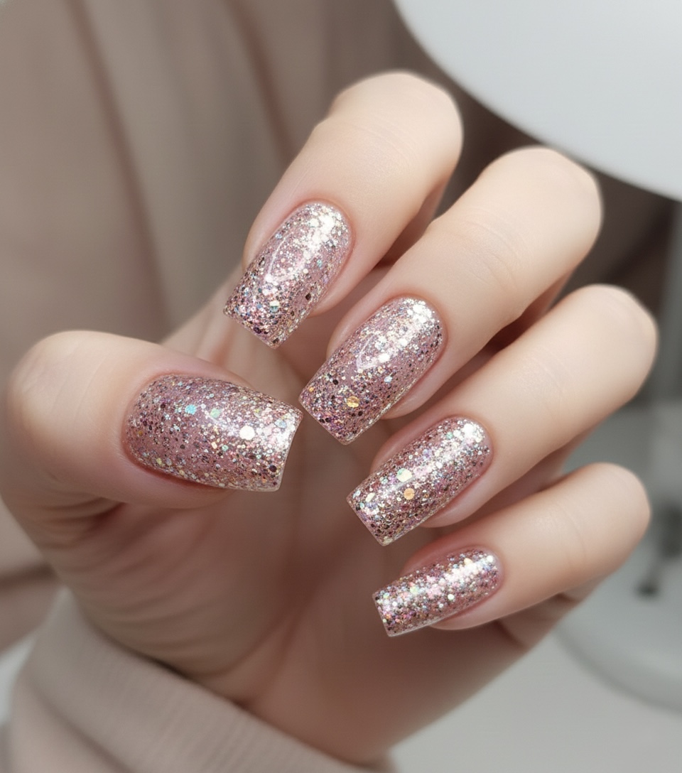 Glitter Nails